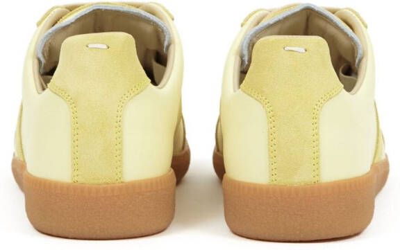 Maison Margiela Replica low-top leren sneakers Beige