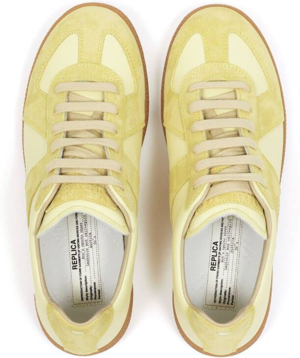 Maison Margiela Replica low-top leren sneakers Beige