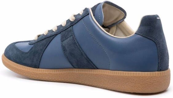 Maison Margiela Replica low-top leren sneakers Blauw