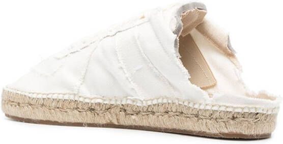 Maison Margiela Replica canvas espadrille sneakers Wit