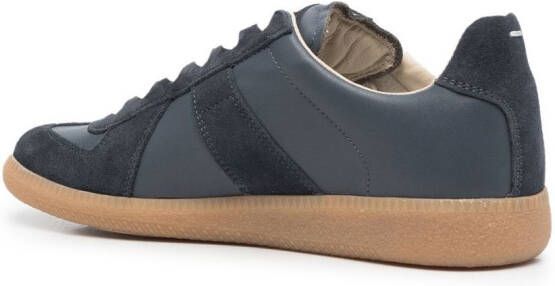 Maison Margiela Replica low-top leren sneakers Blauw