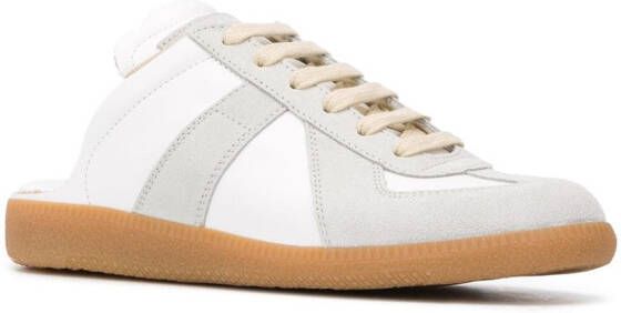 Maison Margiela Replica leren low-top sneakers Wit