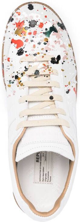 Maison Margiela Replica low-top sneakers Wit