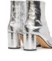 Maison Margiela Tabi 80mm enkellaarzen met spiegeleffect Zilver - Thumbnail 4