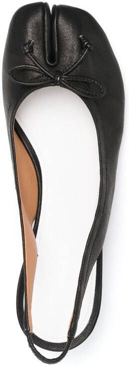 Maison Margiela Tabi 40mm slingback pumps Zwart