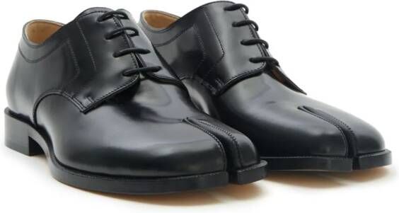 Maison Margiela Tabi derby veterschoenen Zwart