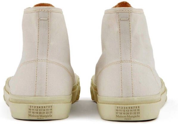 Maison Margiela Tabi high-top sneakers Wit