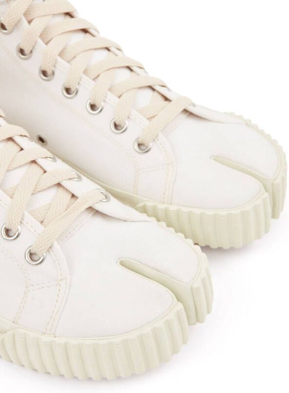 Maison Margiela Tabi high-top sneakers Wit