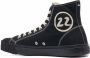 Maison Margiela Tabi high-top sneakers Zwart - Thumbnail 3