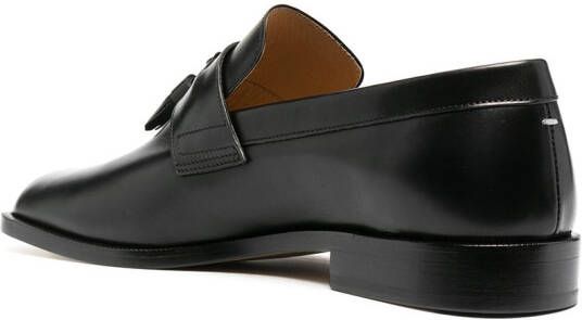 Maison Margiela Tabi leren loafers Zwart