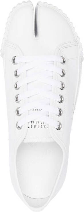 Maison Margiela Tabi low-top sneakers Wit