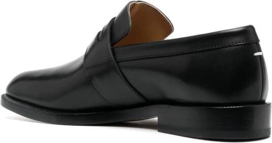 Maison Margiela Tabi leren loafers Zwart