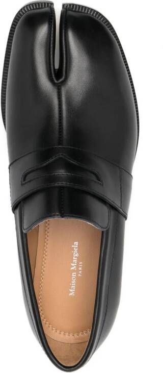 Maison Margiela Tabi leren loafers Zwart