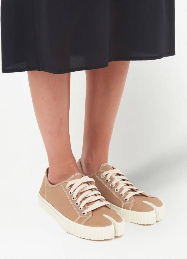 Maison Margiela Tabi low-top sneakers Beige