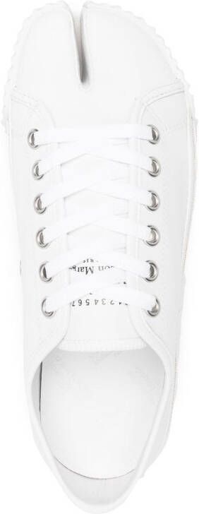 Maison Margiela Tabi low-top sneakers Wit