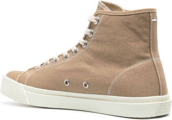 Maison Margiela Tabi high-top sneakers Bruin