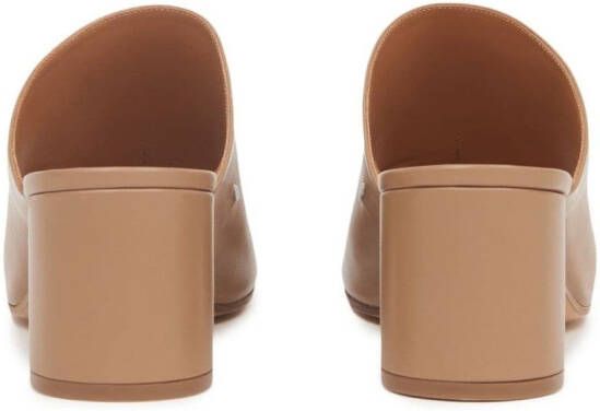 Maison Margiela Tanya 70mm leren muiltjes Beige