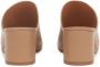 Maison Margiela Tanya 70mm leren muiltjes Beige - Thumbnail 3