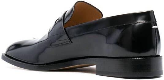 Maison Margiela Tabi leren loafers Zwart