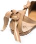 Maison Margiela Tabi sandalen met striksluiting Beige - Thumbnail 2