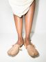 Maison Margiela Tabi sandalen met striksluiting Beige - Thumbnail 3