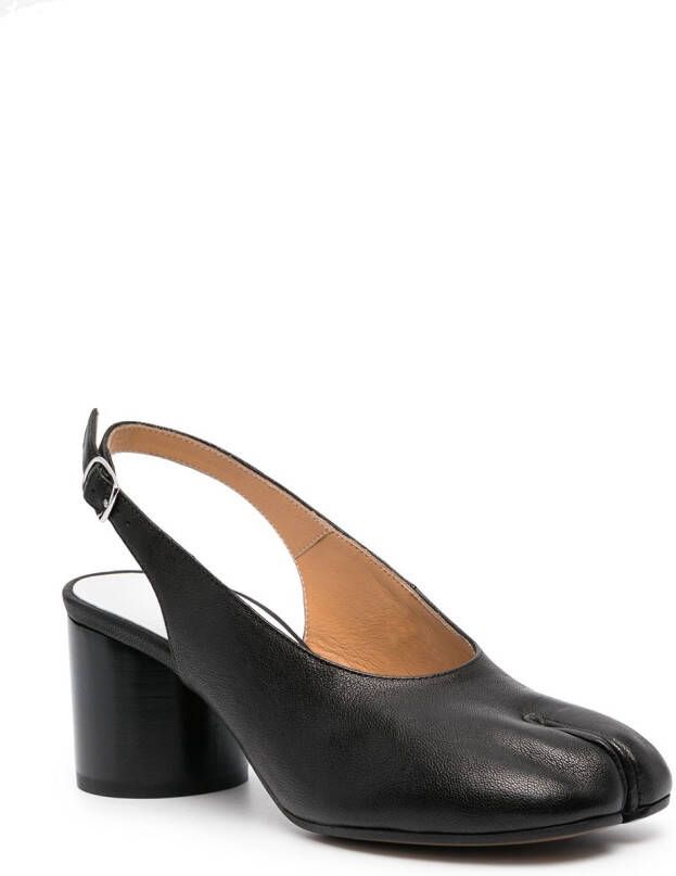 Maison Margiela Tabi slingback pumps Zwart