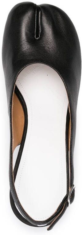 Maison Margiela Tabi slingback pumps Zwart