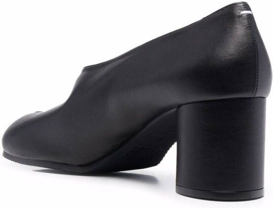 Maison Margiela Tabi decolleté Mary Jane pumps Zwart