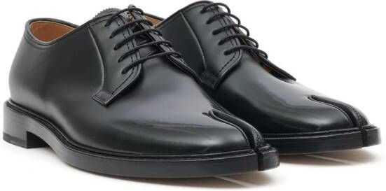 Maison Margiela Tabi derby veterschoenen Zwart