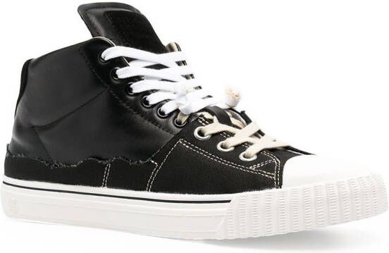 Maison Margiela Evolution high-top sneakers Zwart