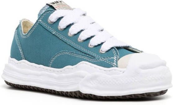 Maison MIHARA YASUHIRO Hank low-top sneakers Blauw