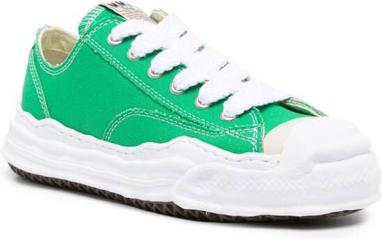 Maison MIHARA YASUHIRO Hank low-top sneakers Groen