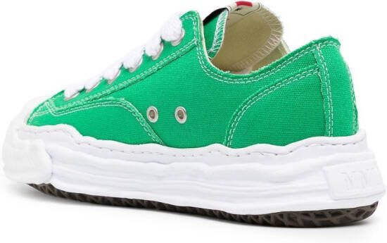 Maison MIHARA YASUHIRO Hank low-top sneakers Groen