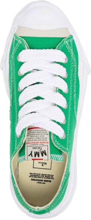 Maison MIHARA YASUHIRO Hank low-top sneakers Groen