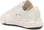 Maison MIHARA YASUHIRO Hank leren sneakers Beige - Thumbnail 3