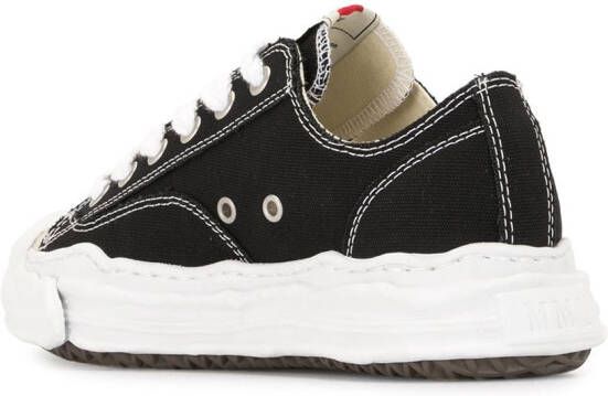 Maison MIHARA YASUHIRO Sneakers met chunky zool Zwart