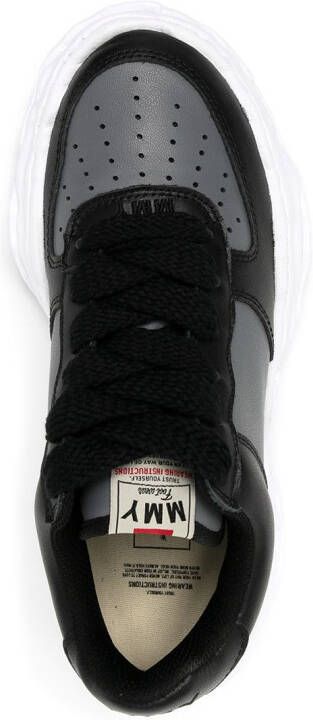 Maison MIHARA YASUHIRO Wayne chunky sneakers Zwart