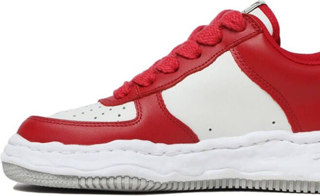 Maison MIHARA YASUHIRO Wayne low-top sneakers Rood