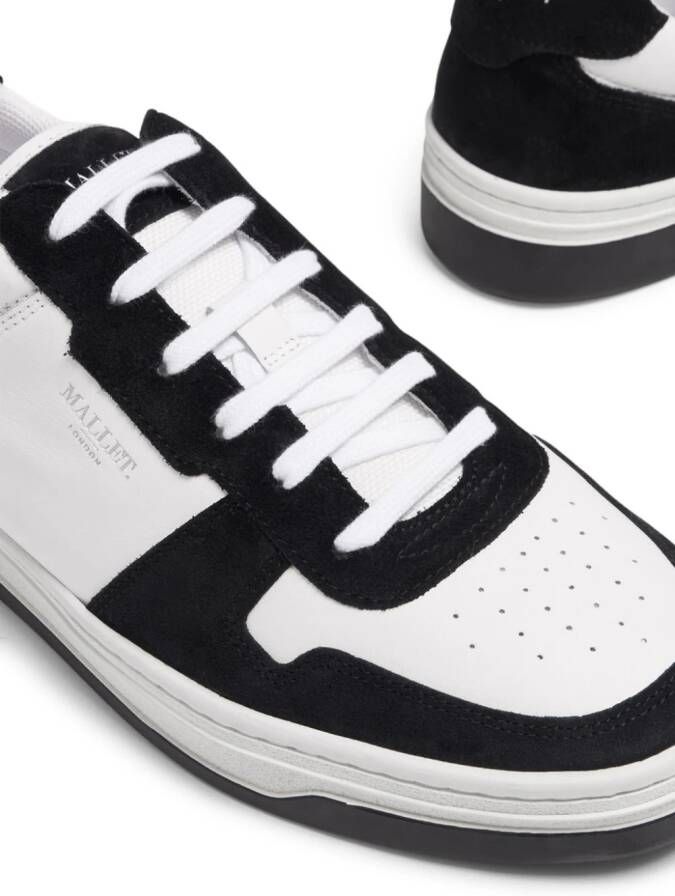 Mallet Sneakers met vlakken Wit