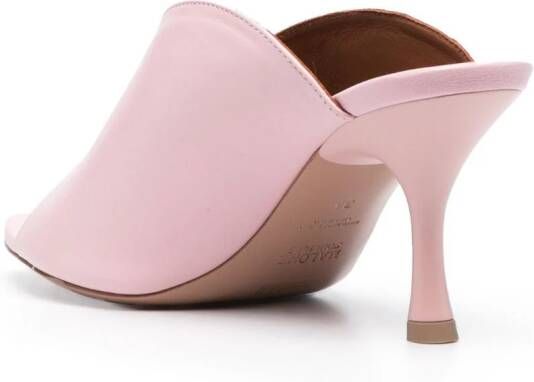 Malone Souliers 80mm Henri leather mules Roze