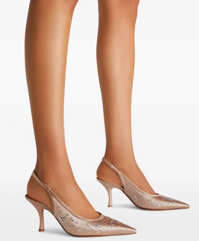 Malone Souliers Cameron 70 mm pumps verfraaid met kristallen Beige