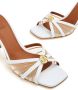 Malone Souliers Sandalen met gegraveerd detail Wit - Thumbnail 4