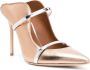 Malone Souliers Maureen leren muiltjes Goud - Thumbnail 2