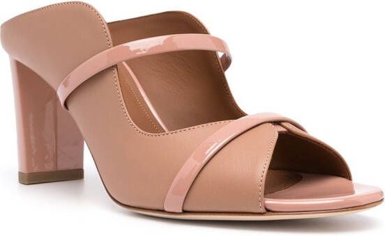 Malone Souliers Norah sandalen met blokhak Roze