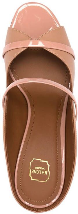 Malone Souliers Norah sandalen met blokhak Roze