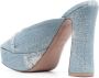 Malone Souliers Yasmin muiltjes met plateauzool Blauw - Thumbnail 3