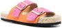 Manebi Slippers met colourblocking Roze - Thumbnail 2