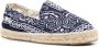 Manebi Espadrilles met bandanaprint Blauw - Thumbnail 2