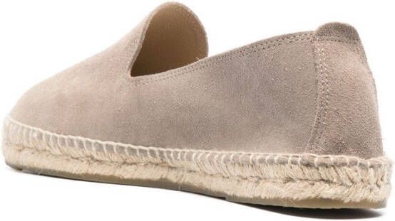 Manebi Espadrilles met ronde neus Beige