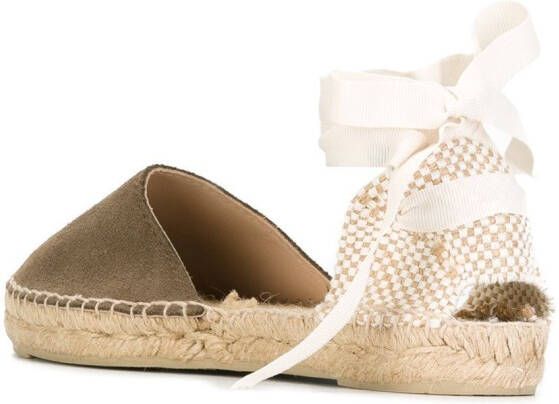 Manebi Hamptons espadrilles Bruin